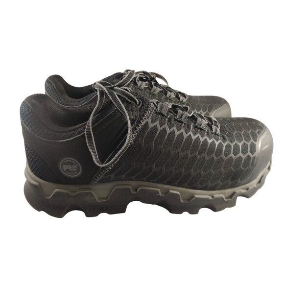 Timberland PRO Women's Black Size 9.5 Powertrain Alloy Toe Work Shoes - Picture 6 of 12